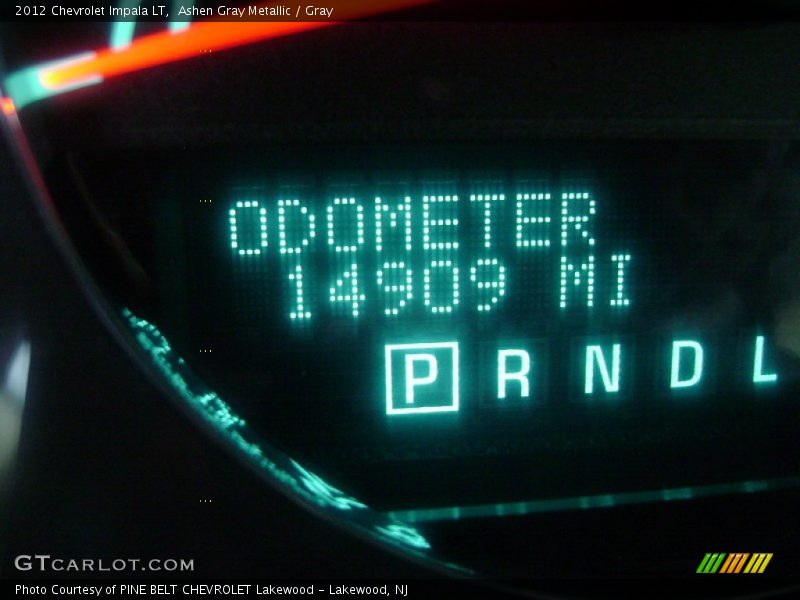 Ashen Gray Metallic / Gray 2012 Chevrolet Impala LT