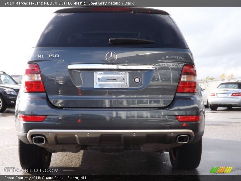 Steel Grey Metallic / Black 2010 Mercedes-Benz ML 350 BlueTEC 4Matic