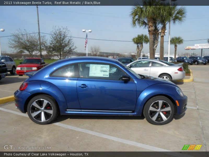  2013 Beetle Turbo Reef Blue Metallic