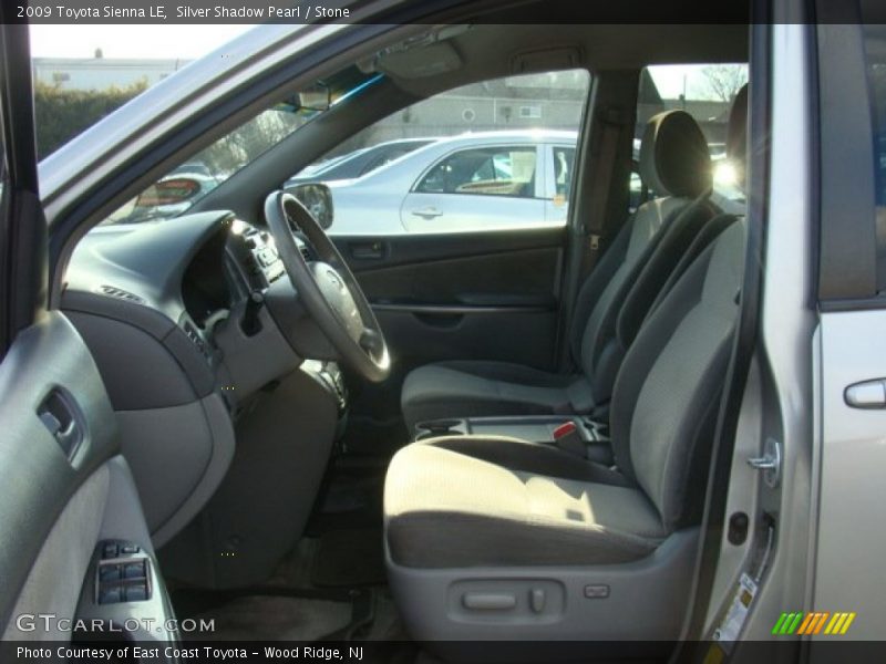 Silver Shadow Pearl / Stone 2009 Toyota Sienna LE