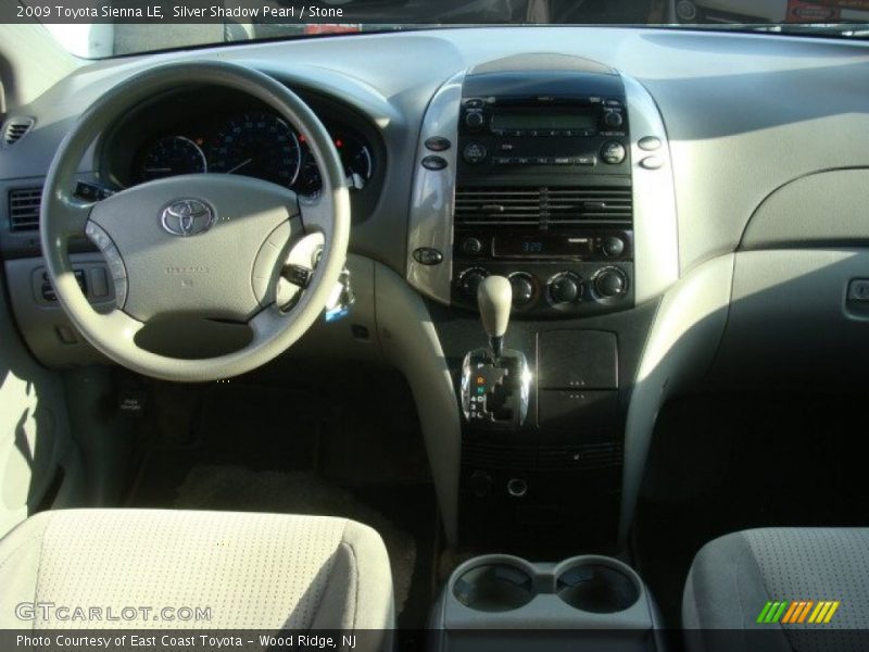 Silver Shadow Pearl / Stone 2009 Toyota Sienna LE