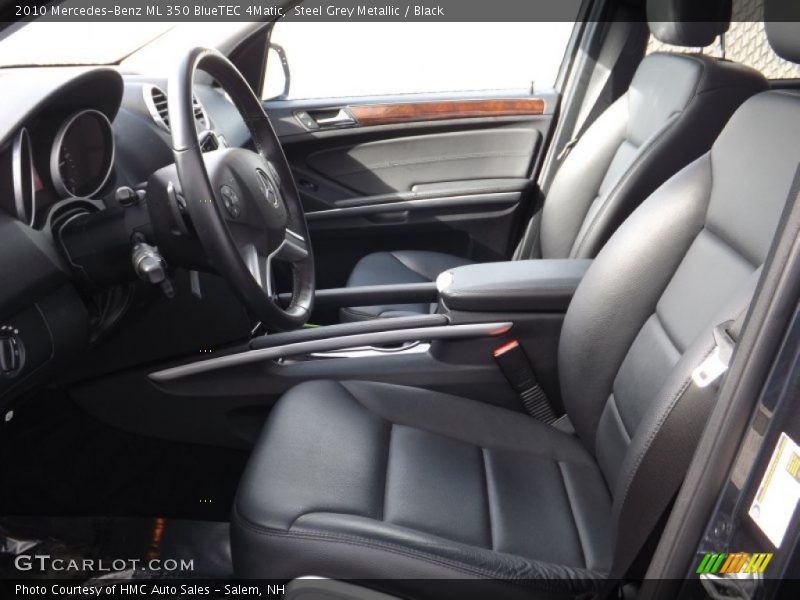 Front Seat of 2010 ML 350 BlueTEC 4Matic