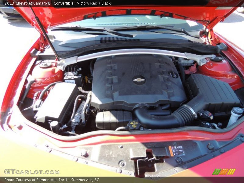 Victory Red / Black 2013 Chevrolet Camaro LT Convertible