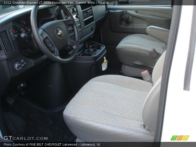  2012 Express LT 3500 Passenger Van Neutral Interior