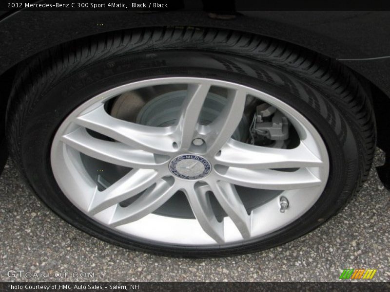 Black / Black 2012 Mercedes-Benz C 300 Sport 4Matic