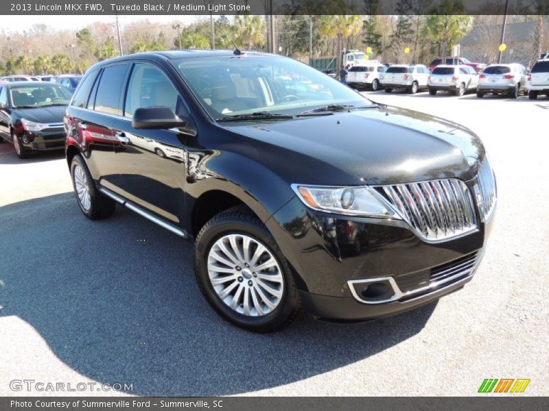 Tuxedo Black / Medium Light Stone 2013 Lincoln MKX FWD