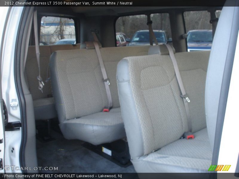 Summit White / Neutral 2012 Chevrolet Express LT 3500 Passenger Van
