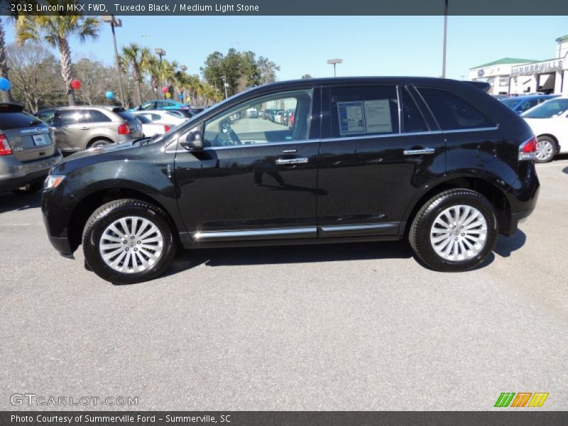 Tuxedo Black / Medium Light Stone 2013 Lincoln MKX FWD