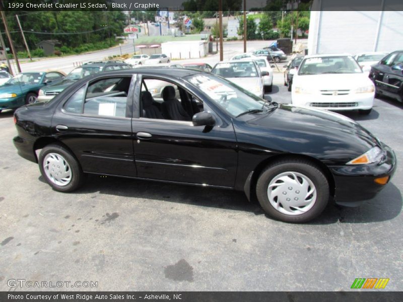 Black / Graphite 1999 Chevrolet Cavalier LS Sedan