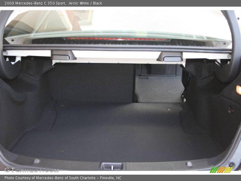 Arctic White / Black 2009 Mercedes-Benz C 350 Sport