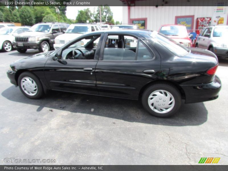 Black / Graphite 1999 Chevrolet Cavalier LS Sedan