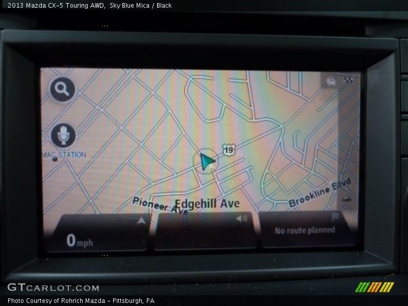 Navigation of 2013 CX-5 Touring AWD