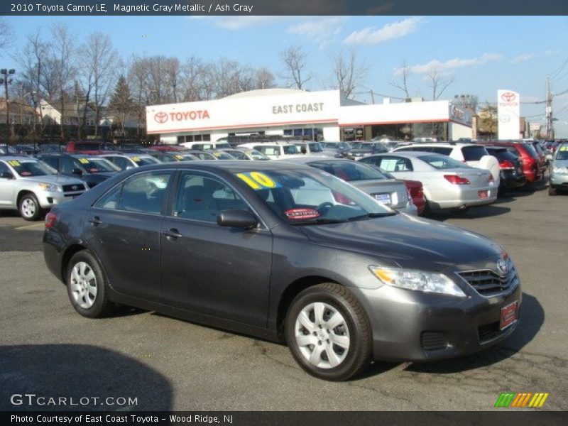 Magnetic Gray Metallic / Ash Gray 2010 Toyota Camry LE