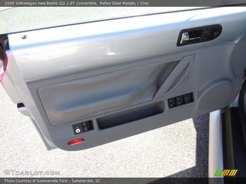 Reflex Silver Metallic / Grey 2005 Volkswagen New Beetle GLS 1.8T Convertible