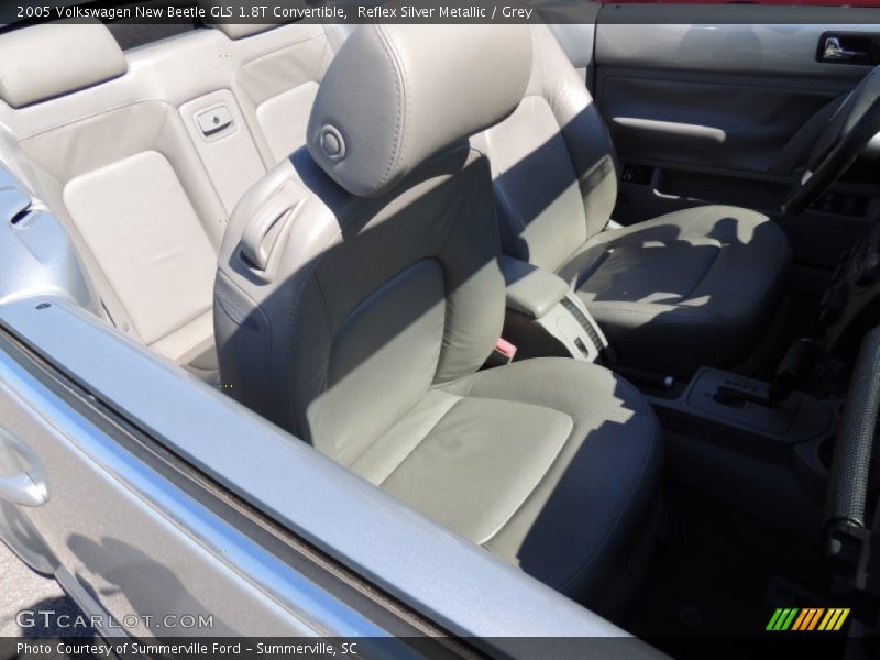 Reflex Silver Metallic / Grey 2005 Volkswagen New Beetle GLS 1.8T Convertible