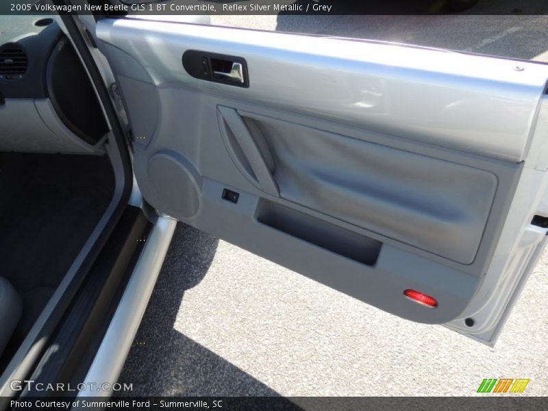 Reflex Silver Metallic / Grey 2005 Volkswagen New Beetle GLS 1.8T Convertible