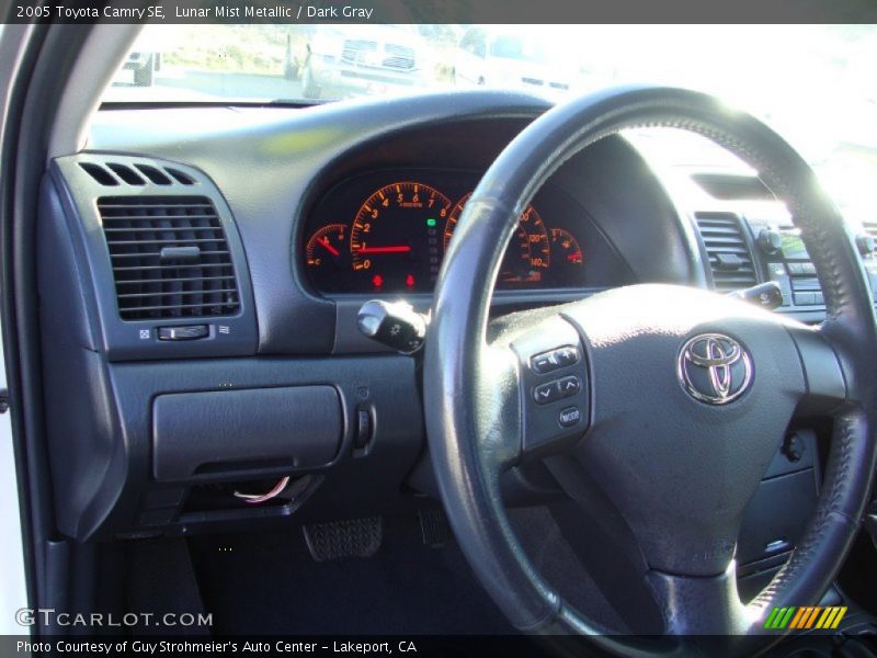 Lunar Mist Metallic / Dark Gray 2005 Toyota Camry SE