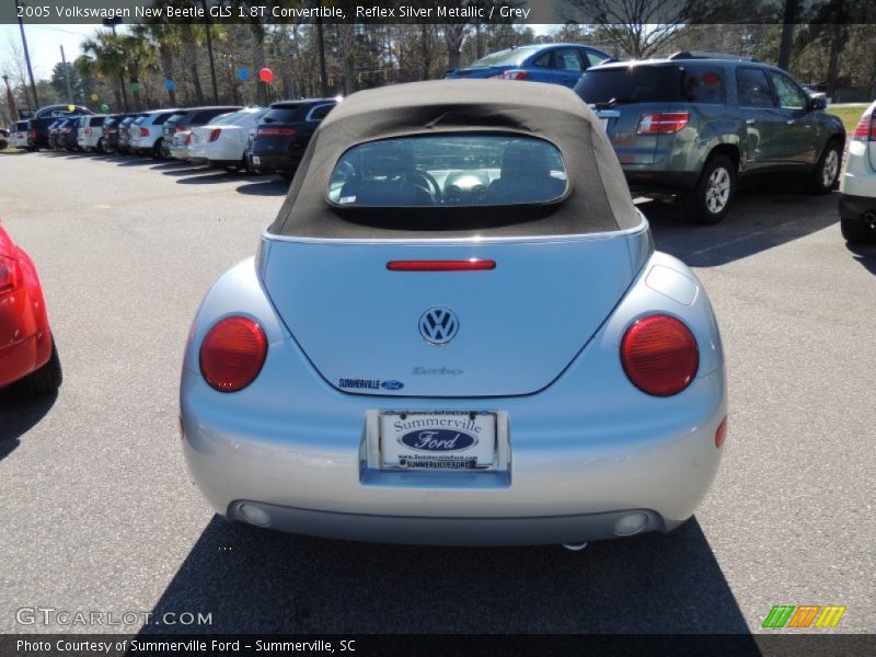 Reflex Silver Metallic / Grey 2005 Volkswagen New Beetle GLS 1.8T Convertible