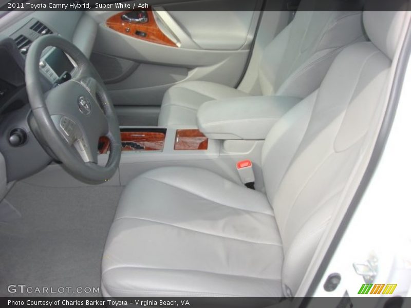  2011 Camry Hybrid Ash Interior
