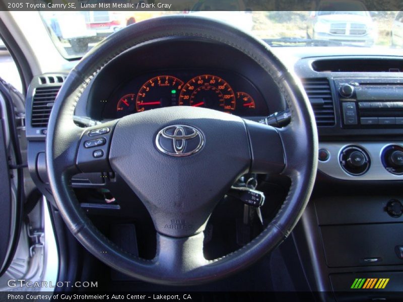 Lunar Mist Metallic / Dark Gray 2005 Toyota Camry SE