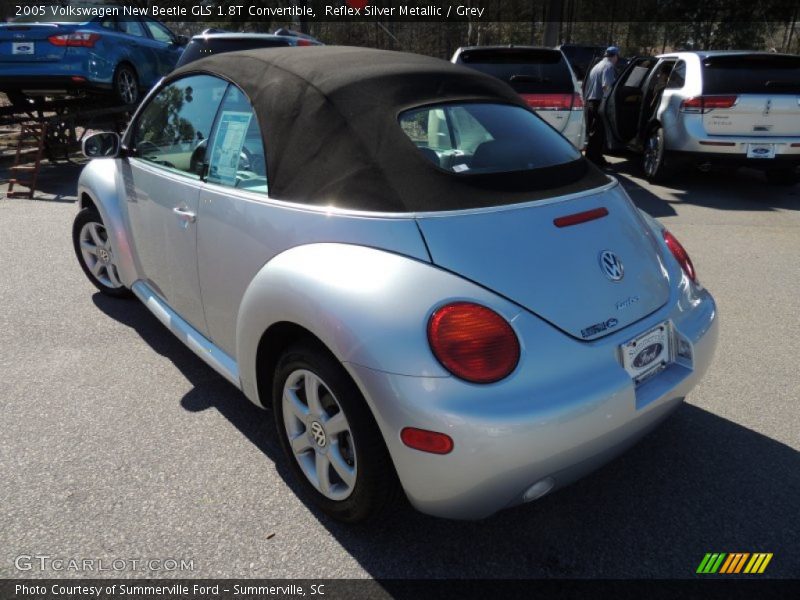 Reflex Silver Metallic / Grey 2005 Volkswagen New Beetle GLS 1.8T Convertible