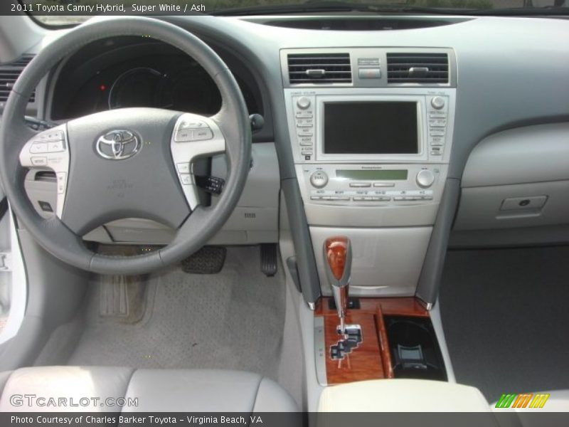 Dashboard of 2011 Camry Hybrid