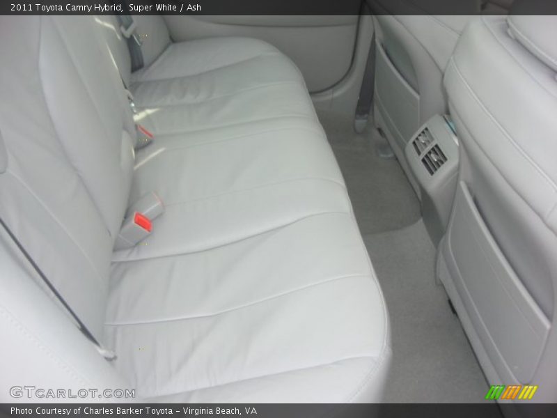 Super White / Ash 2011 Toyota Camry Hybrid