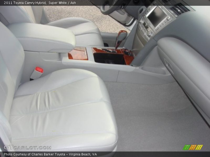 Super White / Ash 2011 Toyota Camry Hybrid