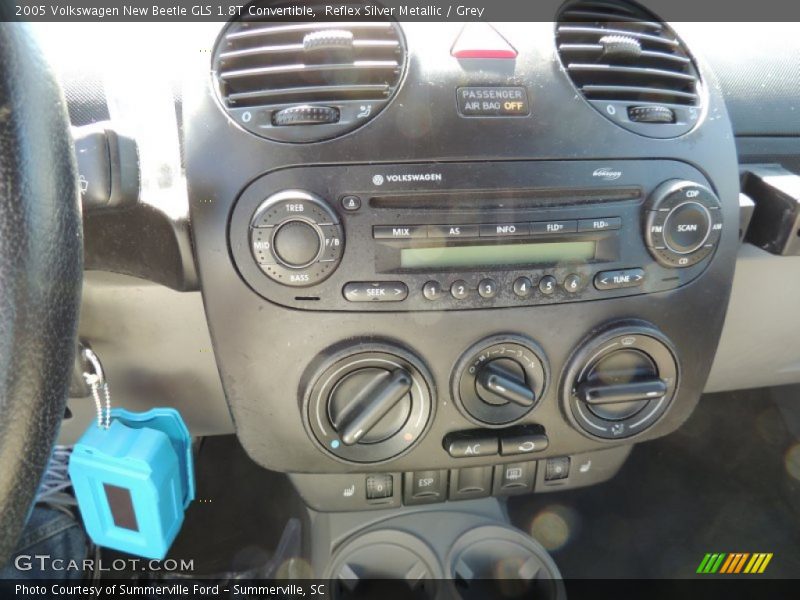 Controls of 2005 New Beetle GLS 1.8T Convertible