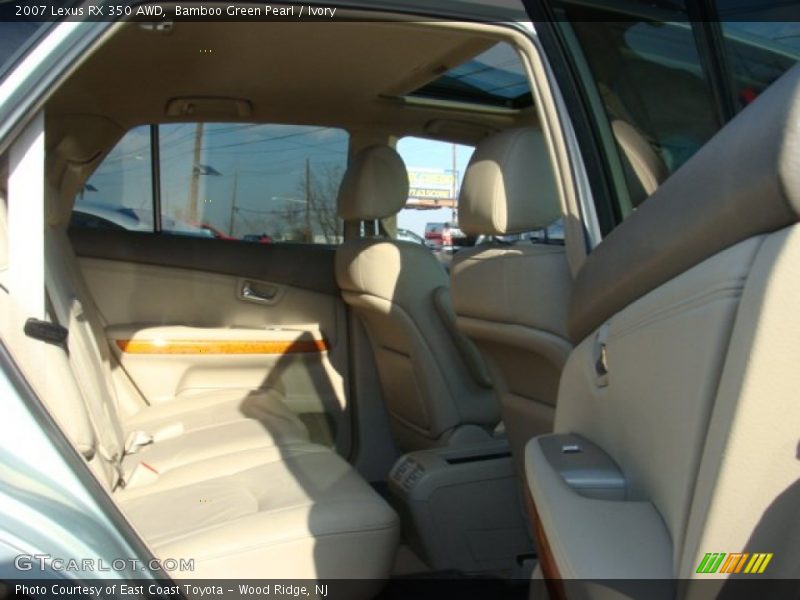 Bamboo Green Pearl / Ivory 2007 Lexus RX 350 AWD