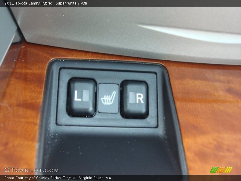 Super White / Ash 2011 Toyota Camry Hybrid