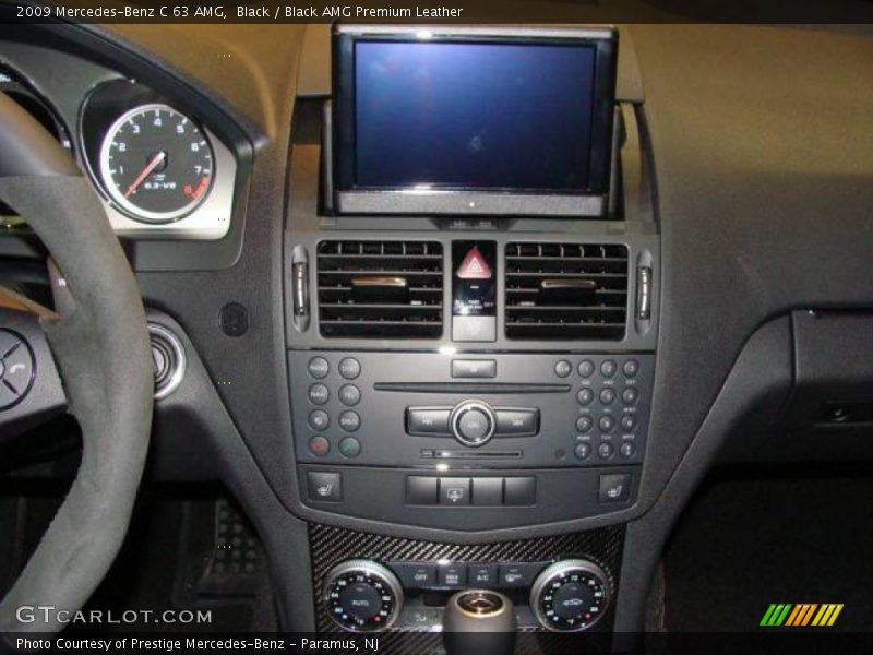 Black / Black AMG Premium Leather 2009 Mercedes-Benz C 63 AMG