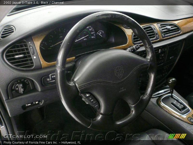 Black / Charcoal 2002 Jaguar S-Type 3.0