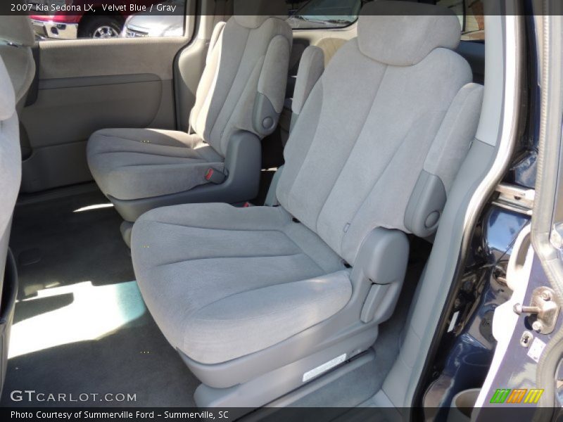 Velvet Blue / Gray 2007 Kia Sedona LX