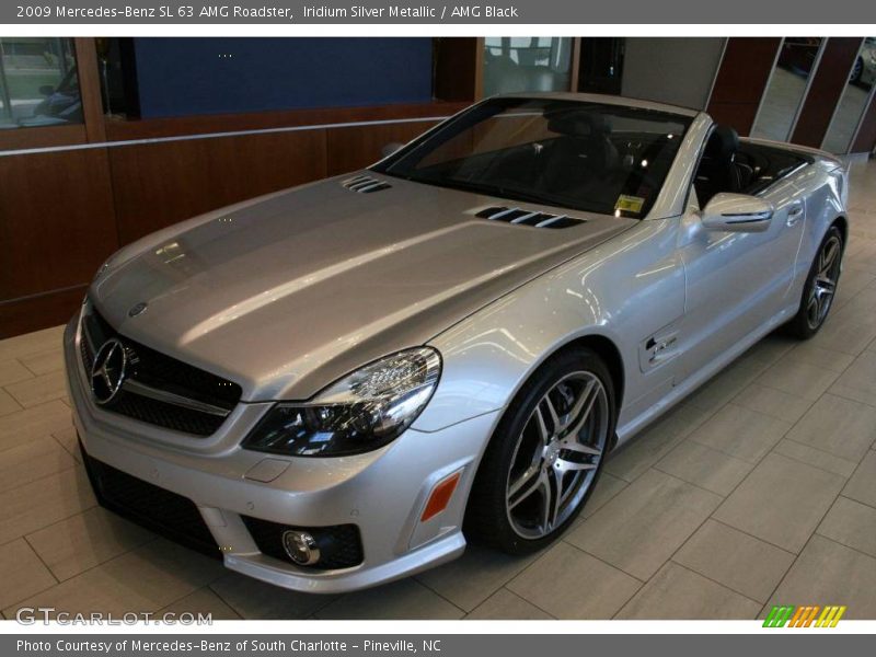 Iridium Silver Metallic / AMG Black 2009 Mercedes-Benz SL 63 AMG Roadster