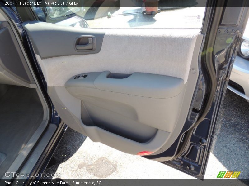 Velvet Blue / Gray 2007 Kia Sedona LX