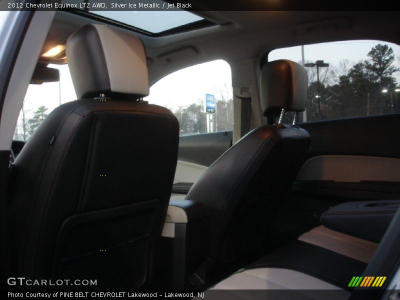 Silver Ice Metallic / Jet Black 2012 Chevrolet Equinox LTZ AWD