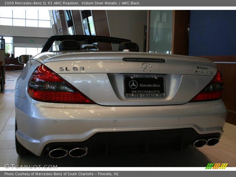 Iridium Silver Metallic / AMG Black 2009 Mercedes-Benz SL 63 AMG Roadster