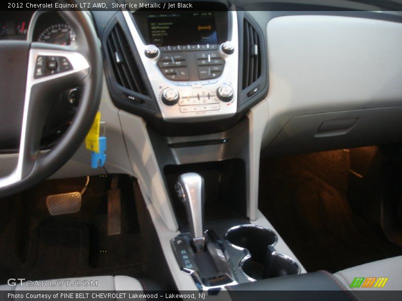 Silver Ice Metallic / Jet Black 2012 Chevrolet Equinox LTZ AWD