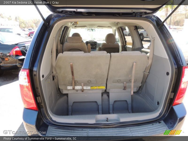 Velvet Blue / Gray 2007 Kia Sedona LX