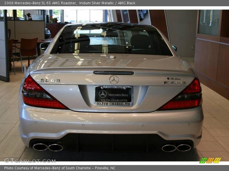 Iridium Silver Metallic / AMG Black 2009 Mercedes-Benz SL 63 AMG Roadster