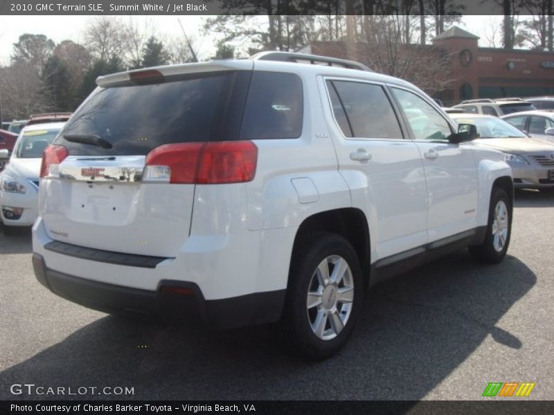 Summit White / Jet Black 2010 GMC Terrain SLE