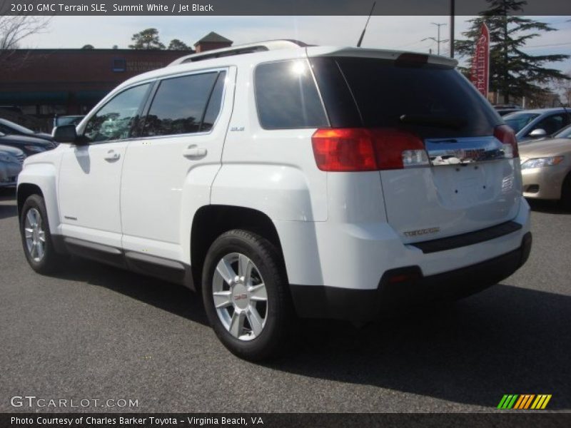 Summit White / Jet Black 2010 GMC Terrain SLE