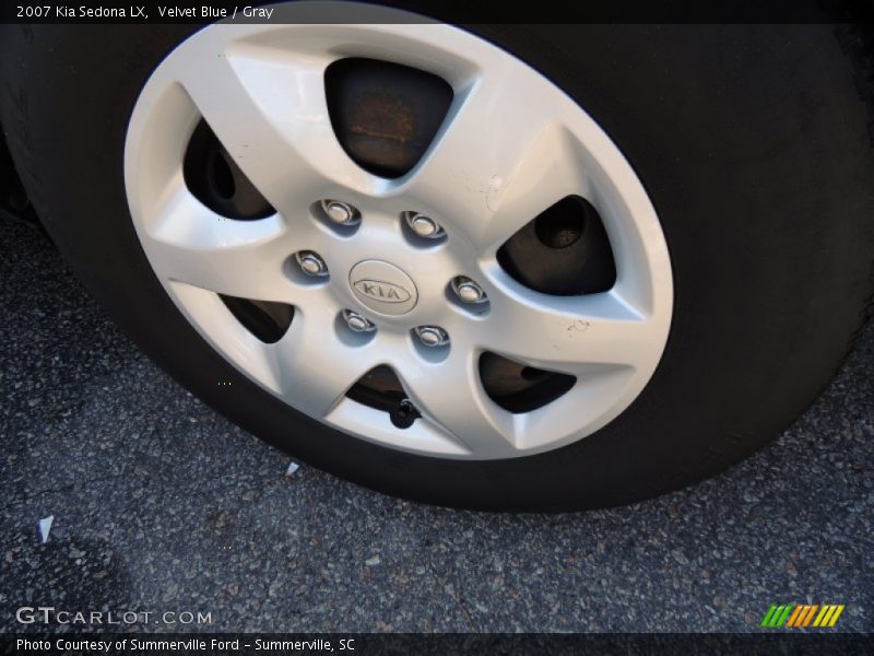 Velvet Blue / Gray 2007 Kia Sedona LX