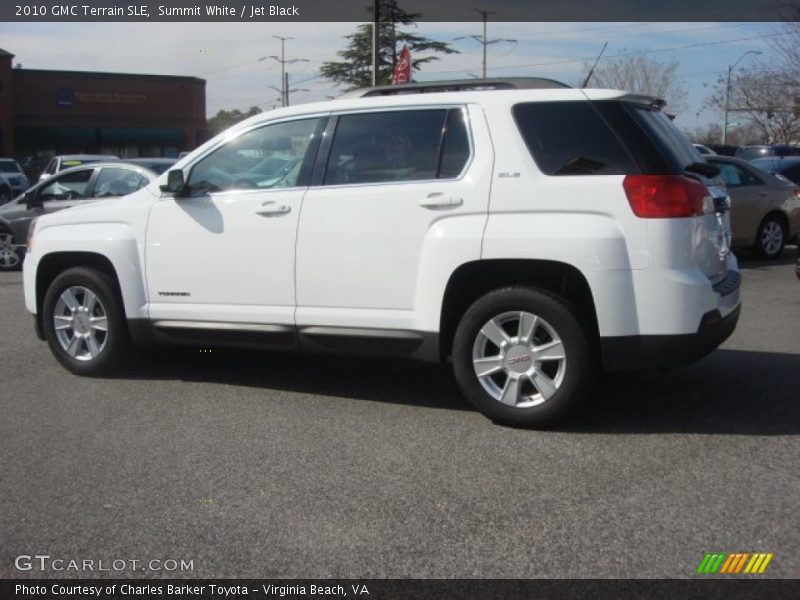 Summit White / Jet Black 2010 GMC Terrain SLE