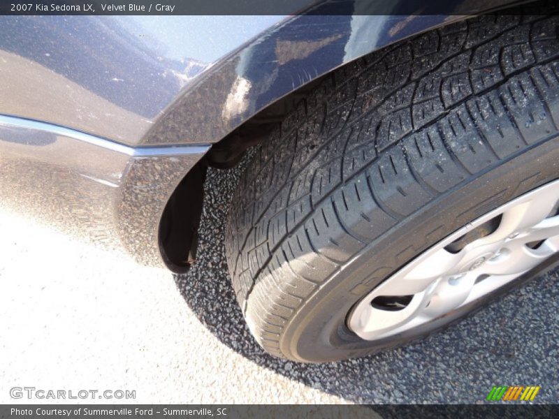 Velvet Blue / Gray 2007 Kia Sedona LX