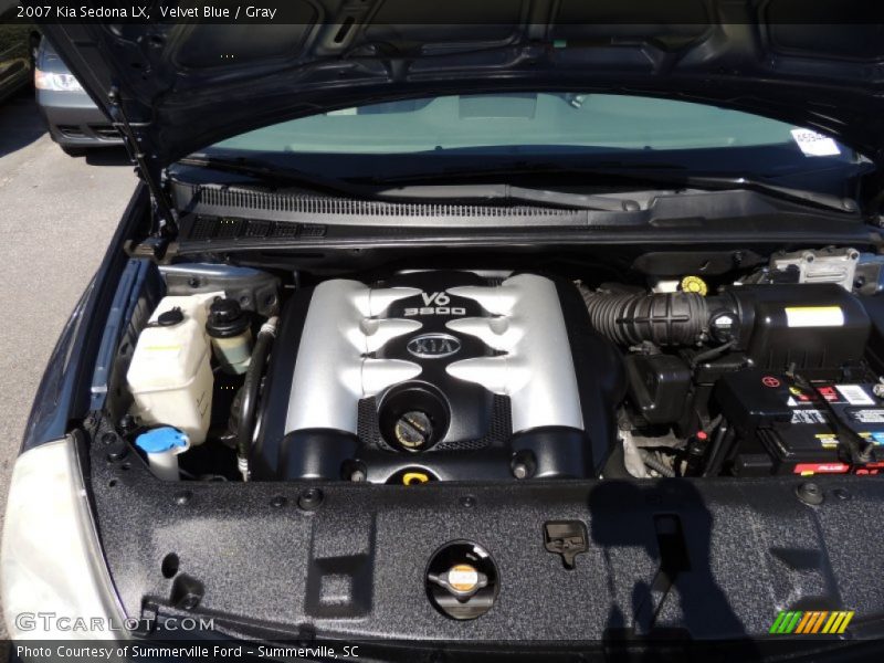 Velvet Blue / Gray 2007 Kia Sedona LX