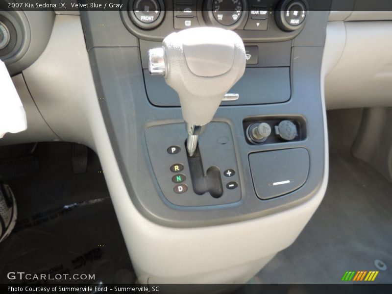 Velvet Blue / Gray 2007 Kia Sedona LX