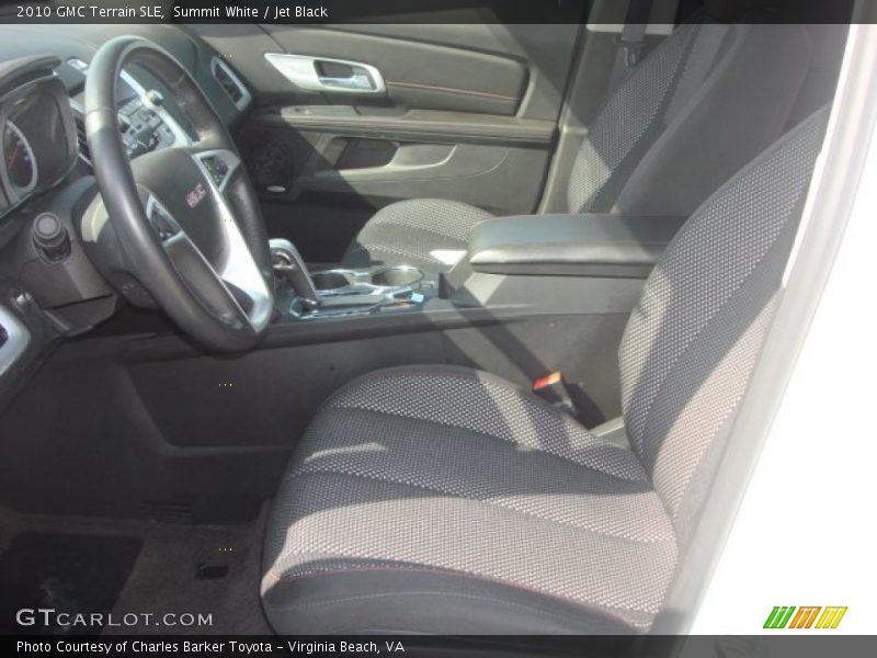 Summit White / Jet Black 2010 GMC Terrain SLE
