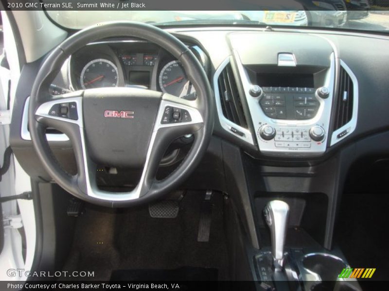 Summit White / Jet Black 2010 GMC Terrain SLE